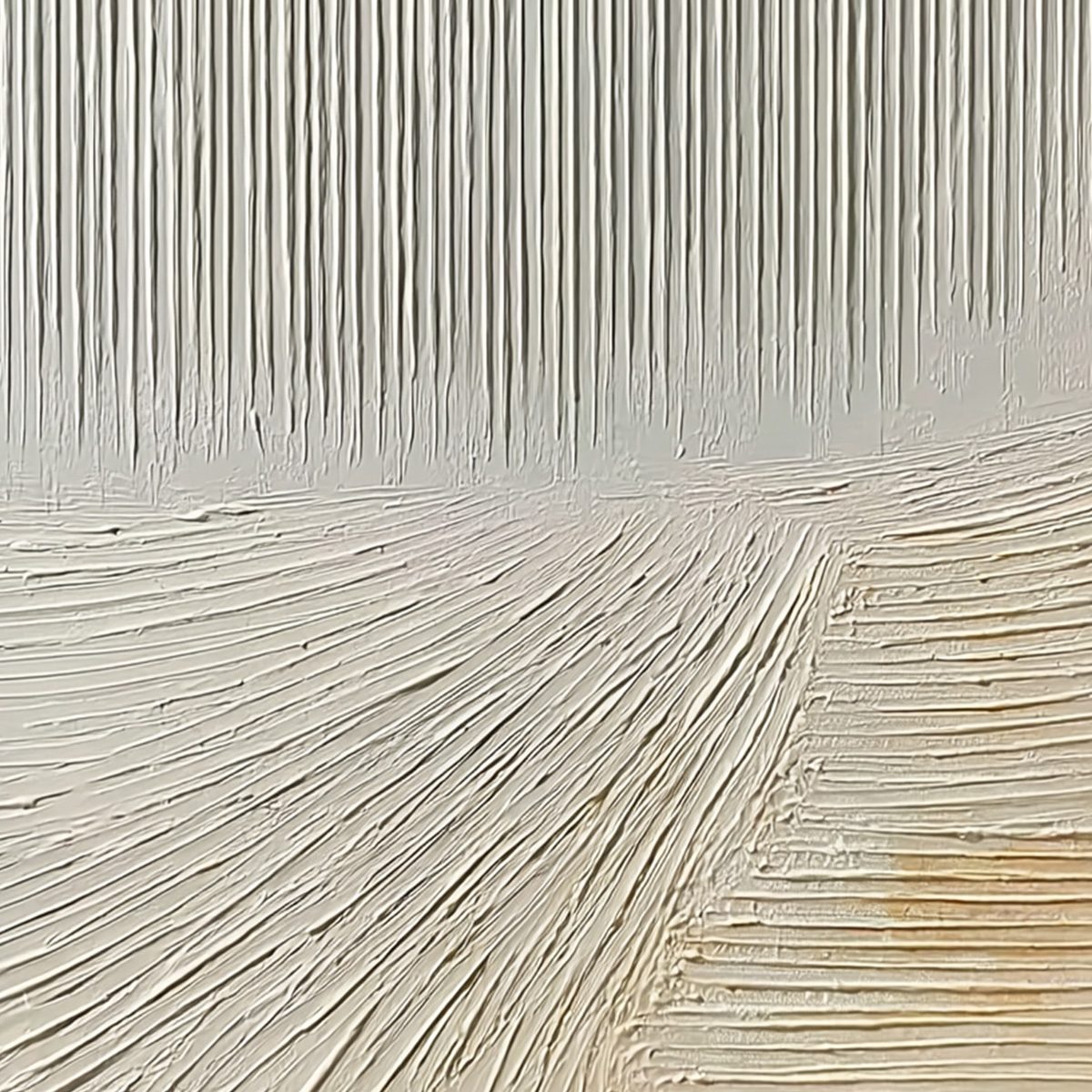 Convergence – Wabi-Sabi Landscape Acrylic Painting, view 5