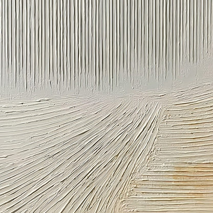Convergence – Wabi-Sabi Landscape Acrylic Painting, view 5
