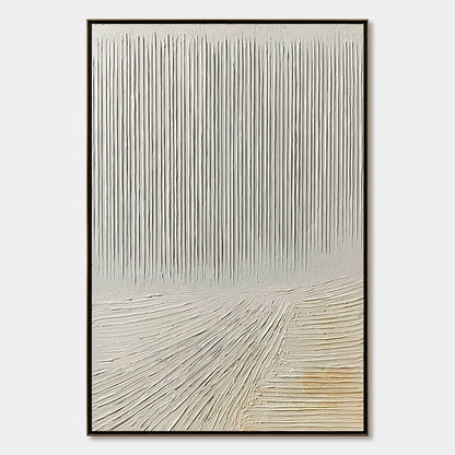 Convergence – Wabi-Sabi Landscape Acrylic Painting, view 1