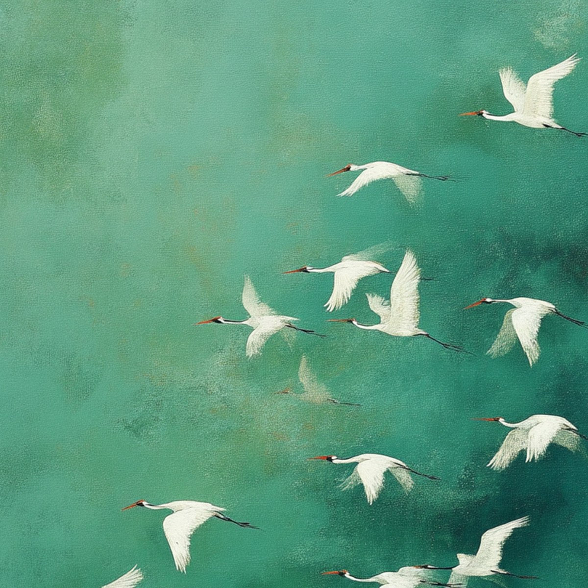 Celestial Journey – Minimalist Celestial Oil Painting, view 5