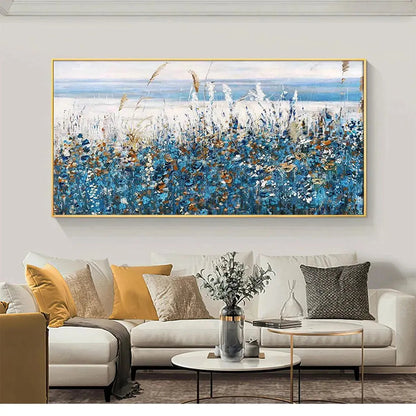 Blue Dunes – Coastal Painting, view 2