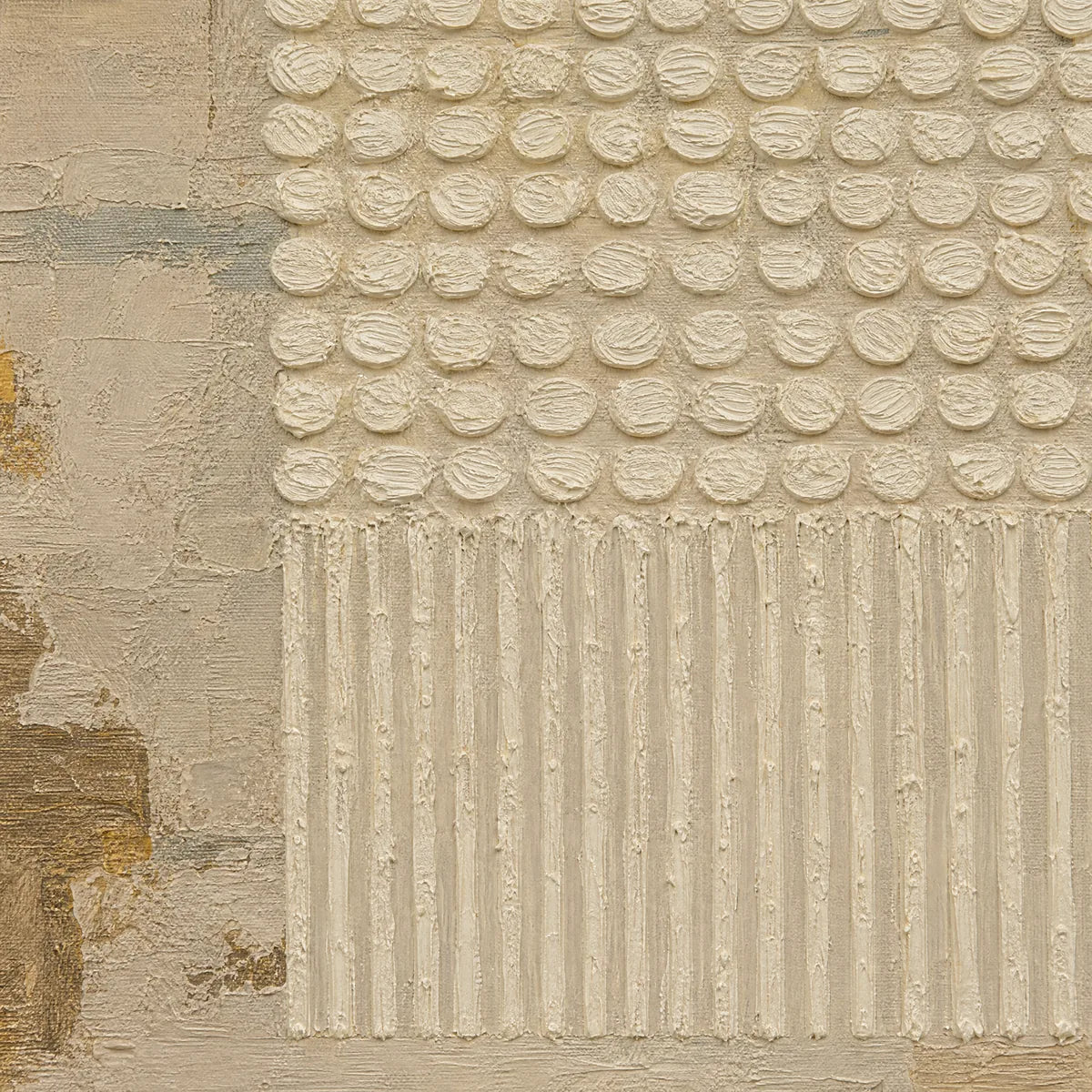 Desert Beads – Wabi-Sabi Desert Oil Painting, view 3