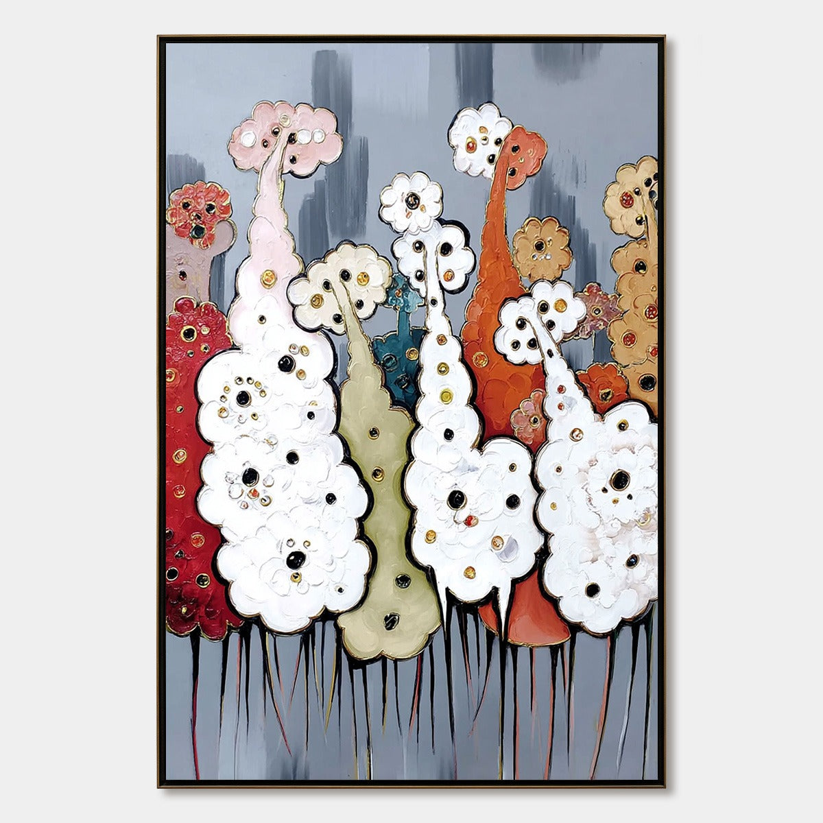 Dreamwood Grove – Forest Impasto Oil Painting, view 1