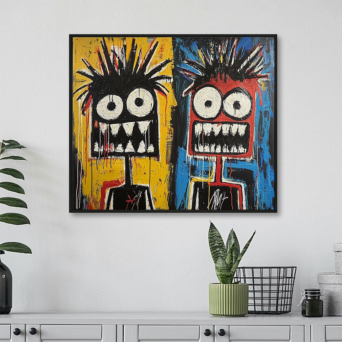 Duality – Figurative Oil Painting, view 2