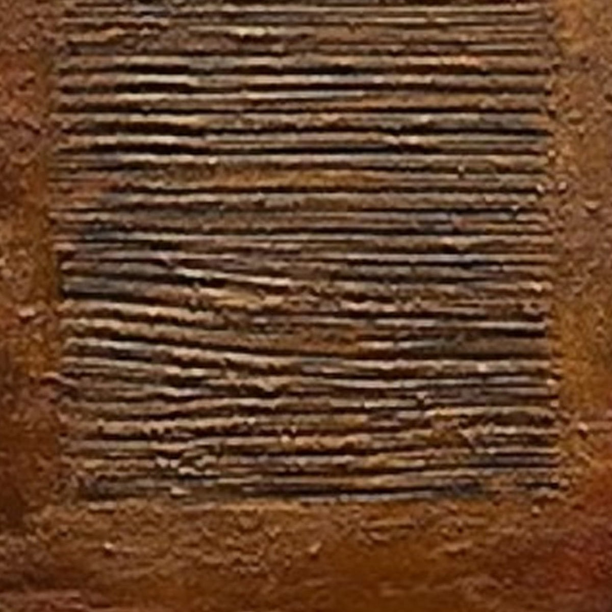 Earthen Codex – Wabi-Sabi Anchor Oil Painting, view 5
