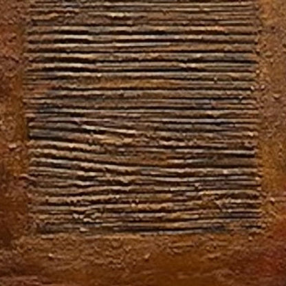 Earthen Codex – Wabi-Sabi Anchor Oil Painting, view 5