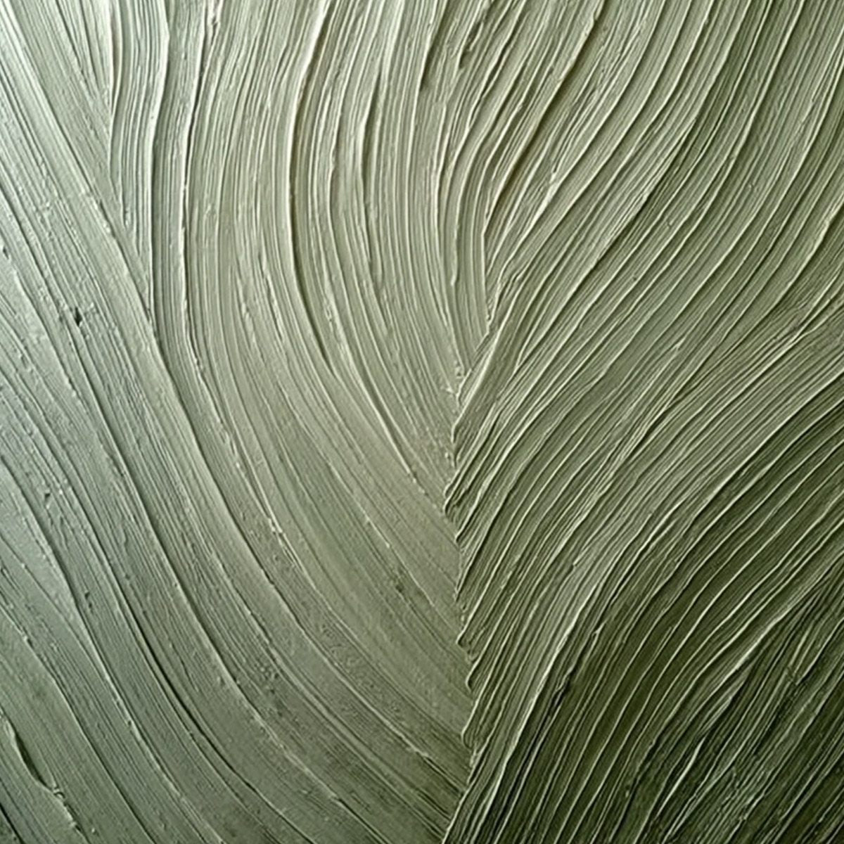 Earthen Weave – Wabi-Sabi Botanical Oil Painting, view 3