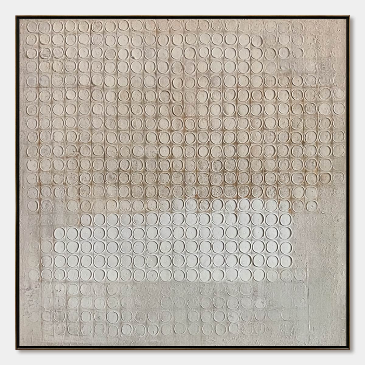 Echoes In Silence – Wabi-Sabi Anchor Oil Painting, view 1