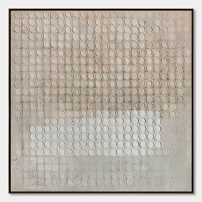 Echoes In Silence – Wabi-Sabi Anchor Oil Painting, view 1