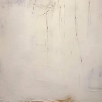 Echoes Of Silence – Wabi-Sabi Abstract Oil Painting, view 3