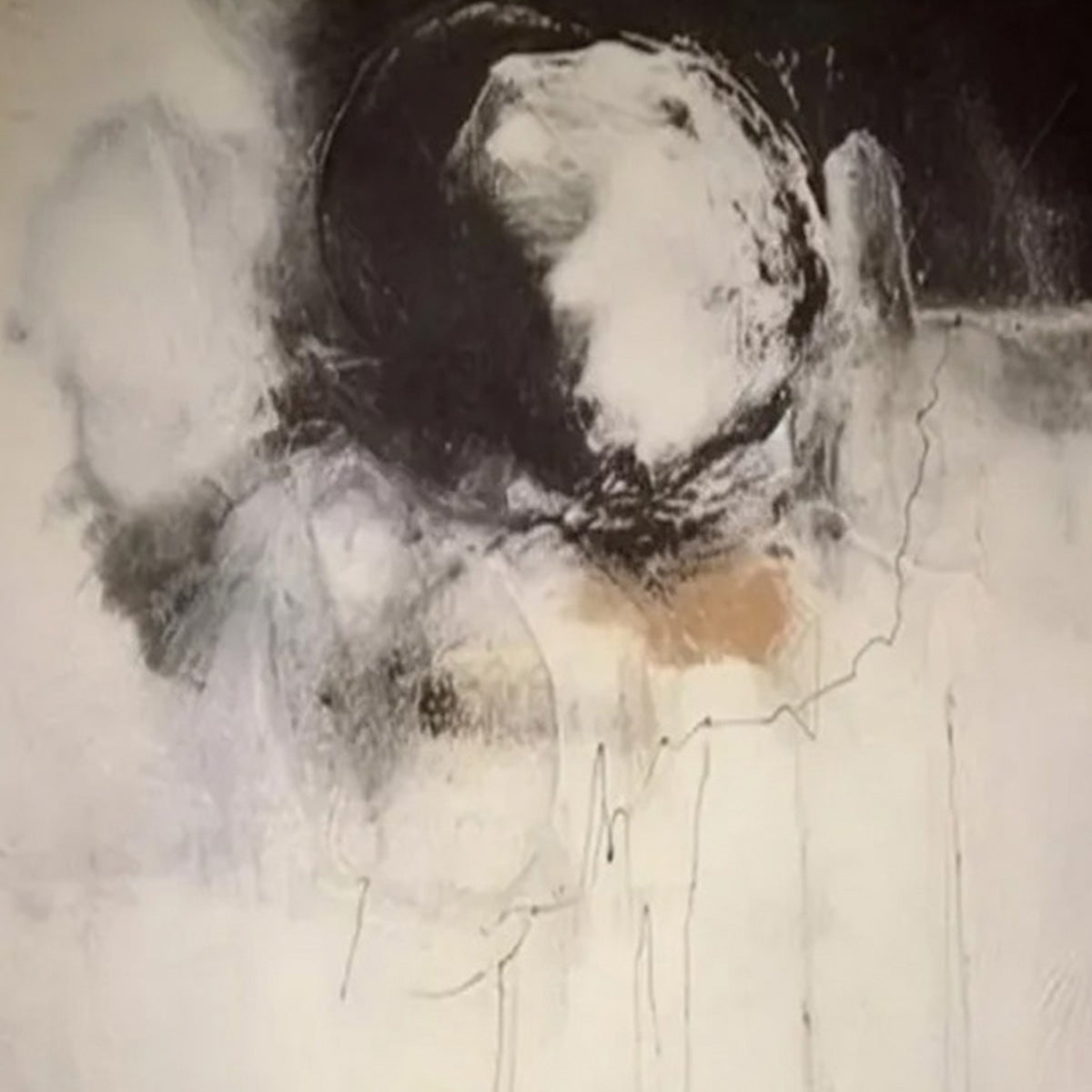 Echoes Of Silence – Wabi-Sabi Abstract Oil Painting, view 5