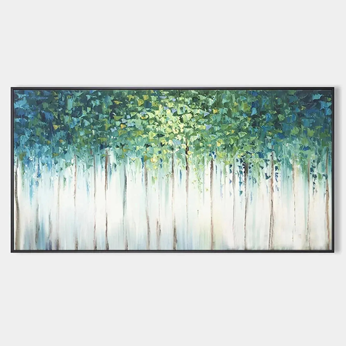 Emerald Forest – Forest Painting, view 1