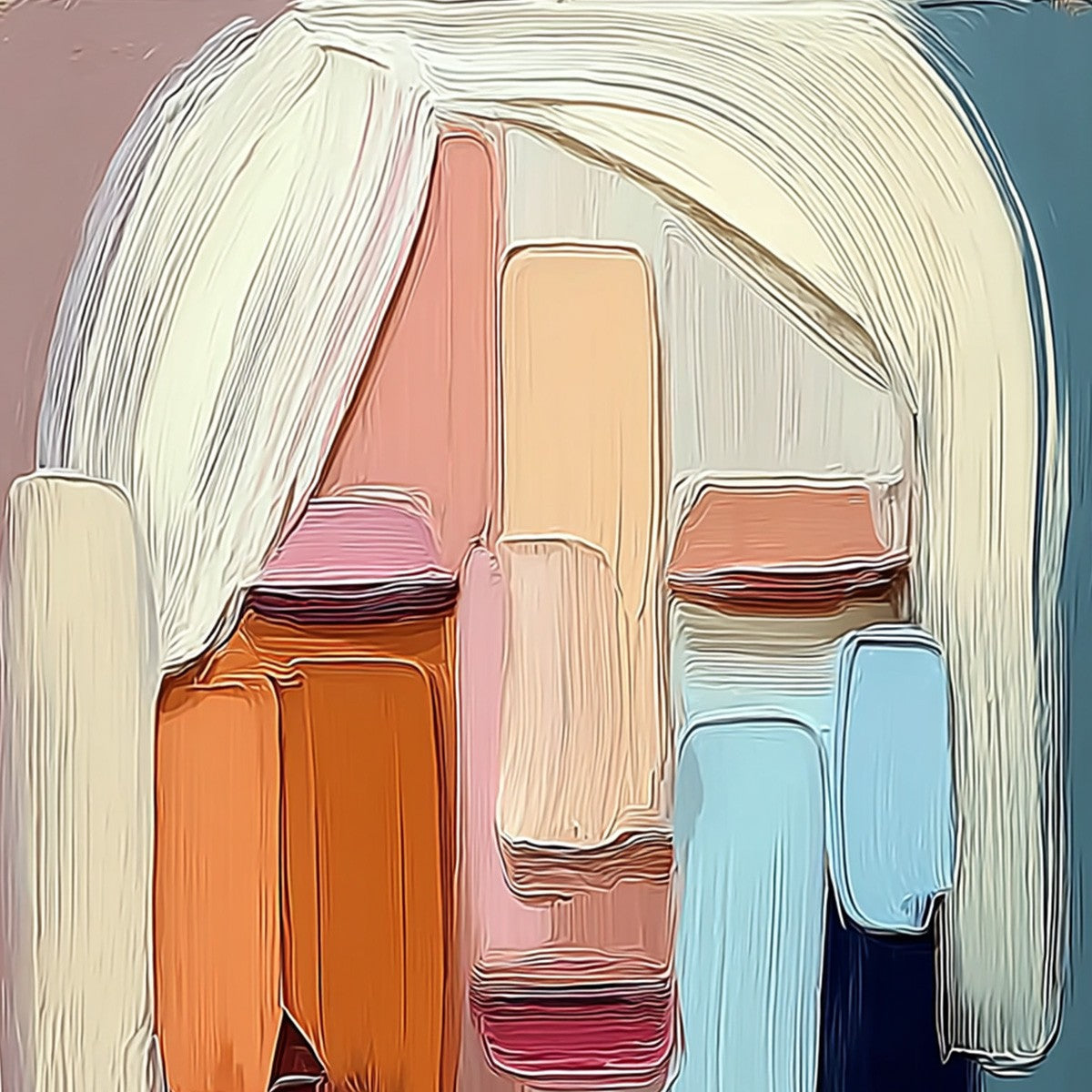 Facets – Figurative Impasto Oil Painting, view 3