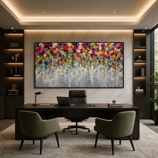 Festival – Floral Impasto Painting, view 2