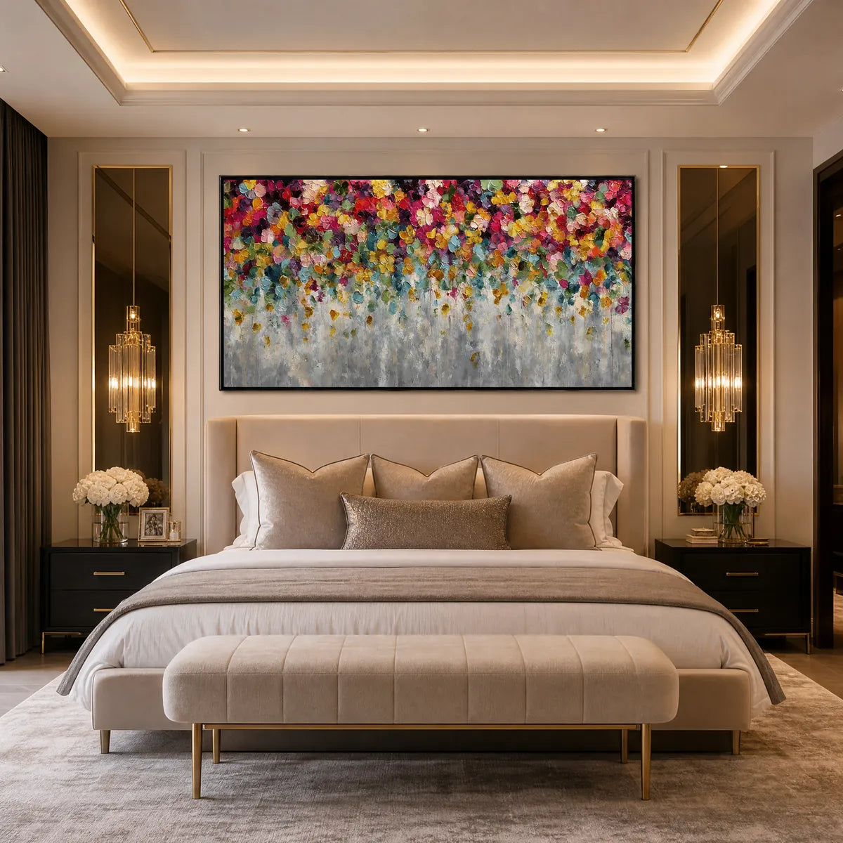 Festival – Floral Impasto Painting, view 4