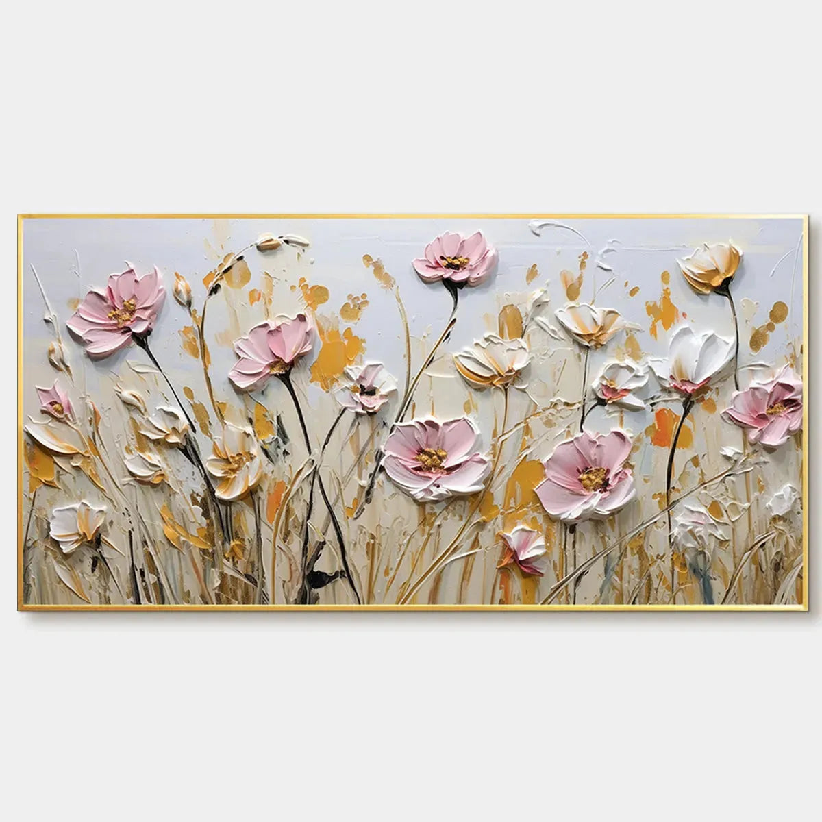 Field Of Dreams – Landscape Impasto Painting, view 1
