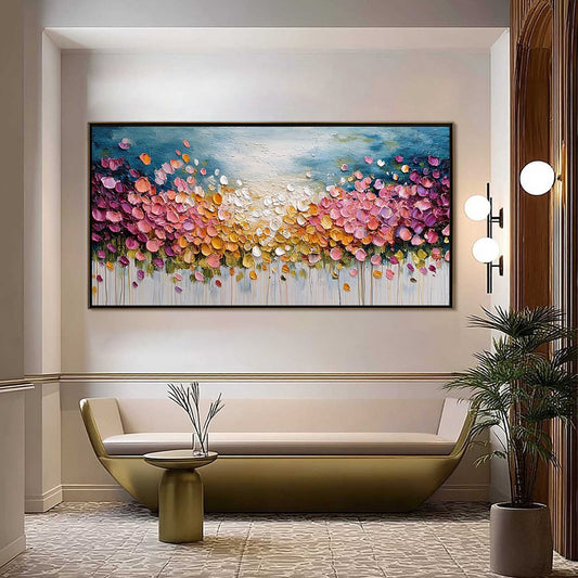 Floral Confetti – Floral Impasto Painting, view 2