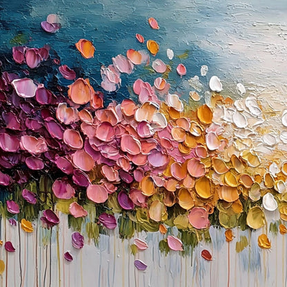 Floral Confetti – Floral Impasto Painting, view 3