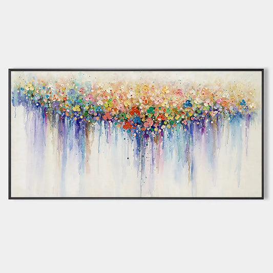 Flowerfall – Floral Oil Painting, view 1