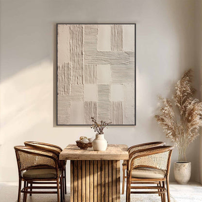 Foundations – Wabi-Sabi Architecture Oil Painting, view 2