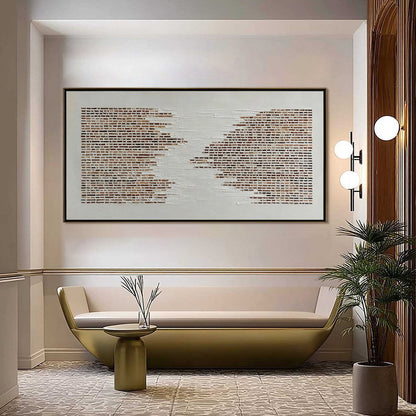 Fragments – Wabi-Sabi Architecture Oil Painting, view 4