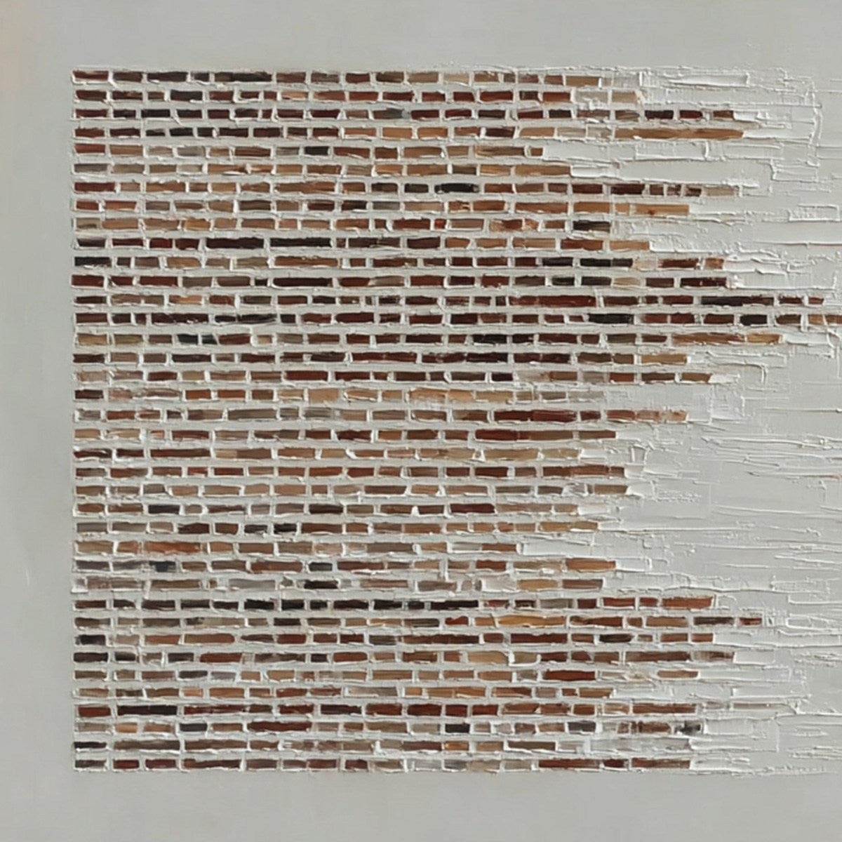 Fragments – Wabi-Sabi Architecture Oil Painting, view 3