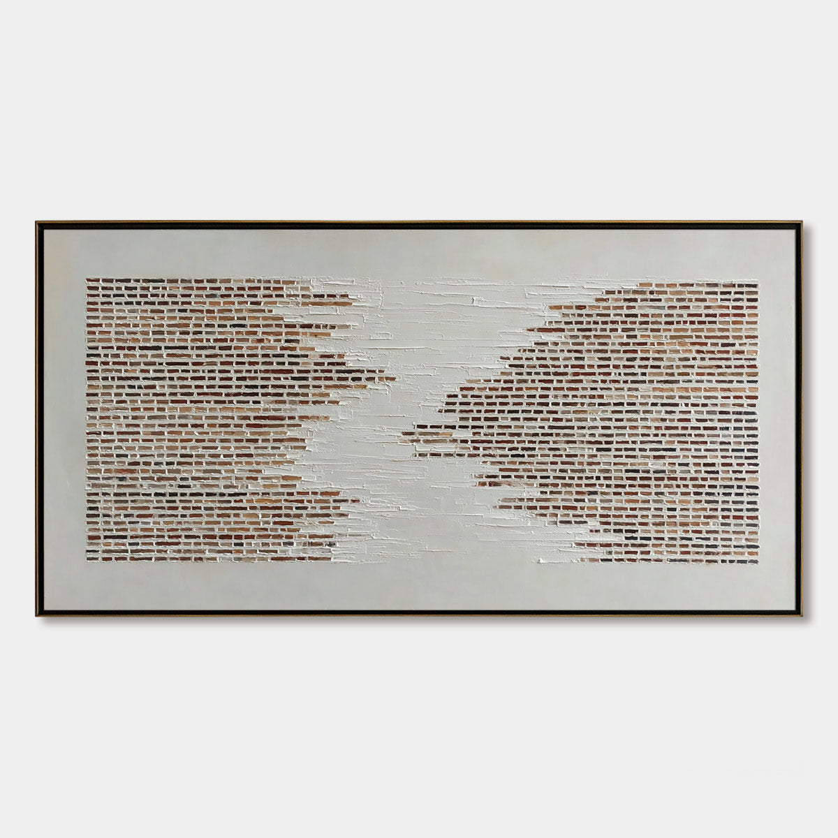 Fragments – Wabi-Sabi Architecture Oil Painting, view 1