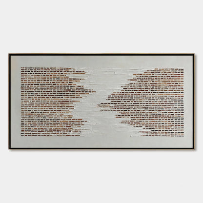 Fragments – Wabi-Sabi Architecture Oil Painting, view 1
