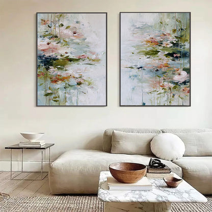 Garden Reverie – Impressionist Floral Painting, view 4