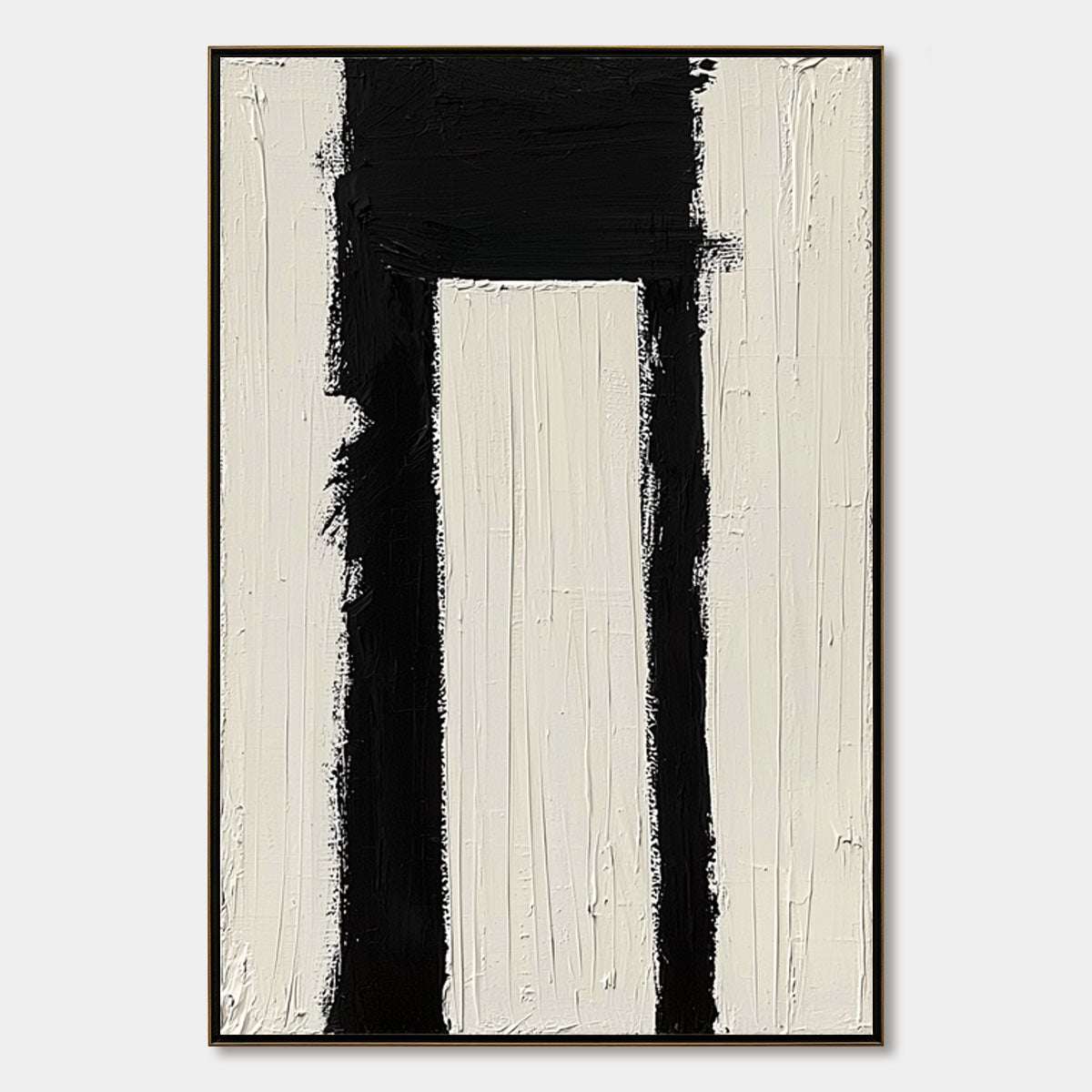 Gateway – Wabi-Sabi Abstract Oil Painting, view 1