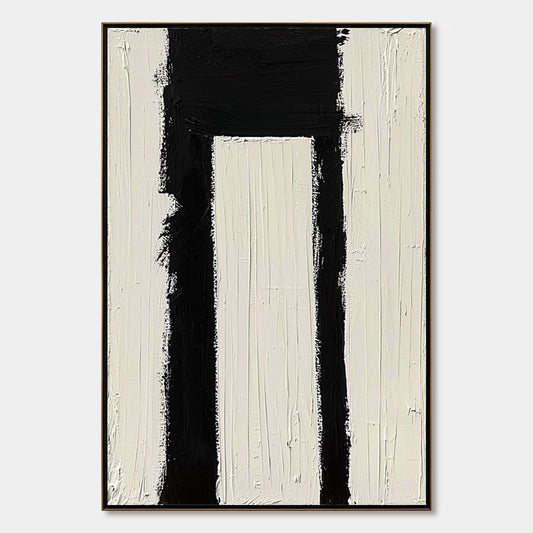 Gateway – Wabi-Sabi Abstract Oil Painting, view 1