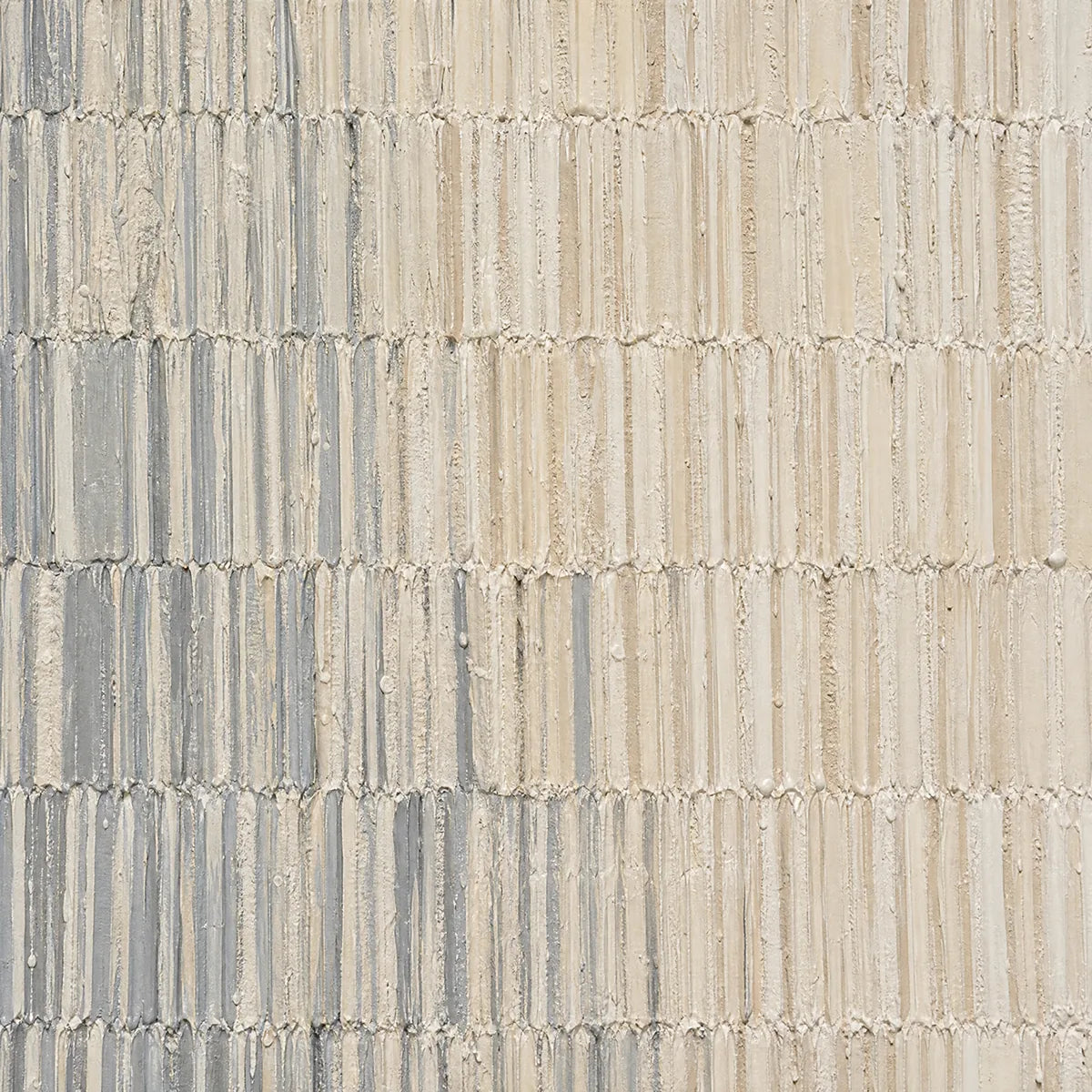 Grey Line Calm – Wabi-Sabi Abstract Oil Painting, view 3