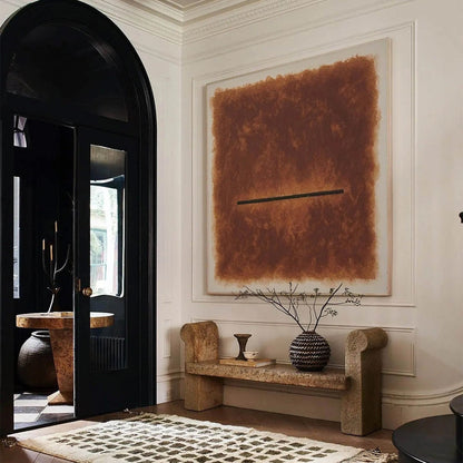 Horizon – Wabi-Sabi Abstract Oil Painting, view 3