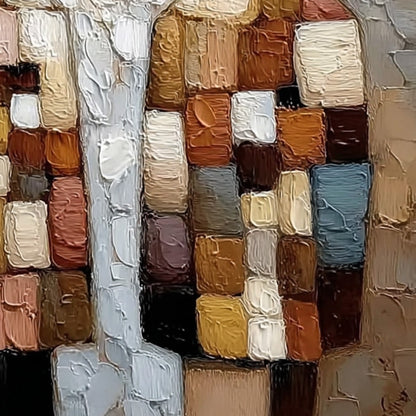 Kindred Spirits – Figurative Impasto Oil Painting, view 5