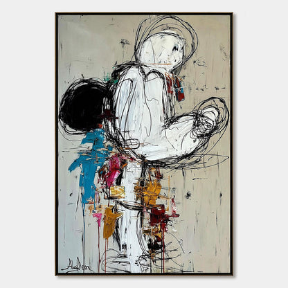 Kinetic Form – Figurative Oil Painting, view 1