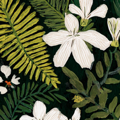 Midnight Garden – Floral Painting, view 5