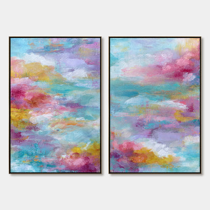 Morning Rapture – Cloudscape Oil Painting, view 1