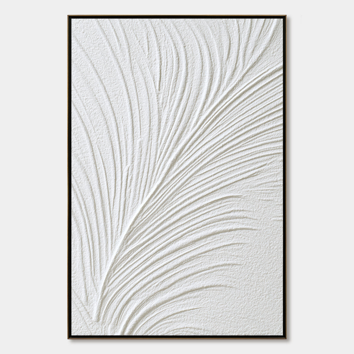 Plume – Wabi-Sabi Bird Acrylic Painting, view 1