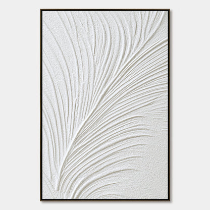 Plume – Wabi-Sabi Bird Acrylic Painting, view 1