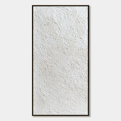 Quiet Canvas – Wabi-Sabi Abstract Impasto Oil Painting, view 1