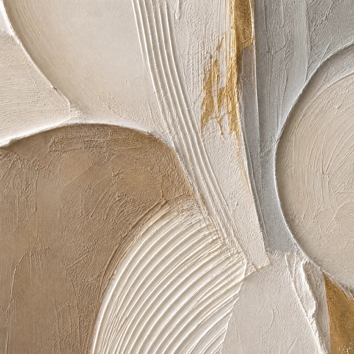 Sculpted Quiet – Wabi-Sabi Neutral Abstract Oil Painting, view 3