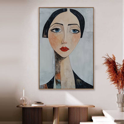 Ready to Ship – Figurative Textured Oil Painting, view 1