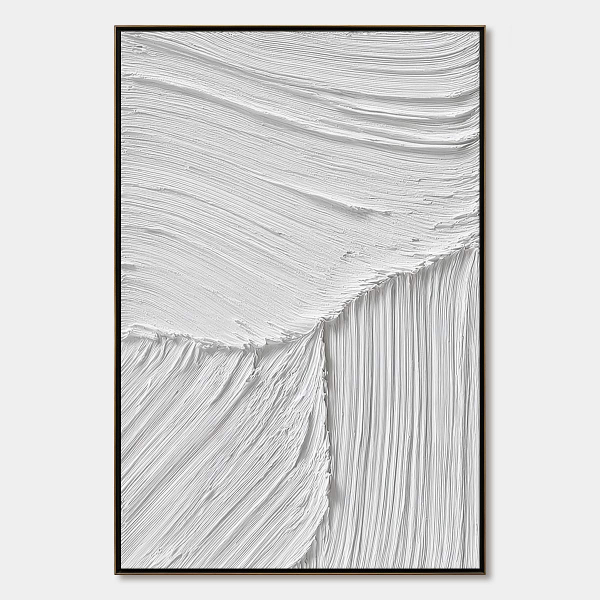 Serene Rift – Wabi-Sabi Landscape Acrylic Painting, view 1