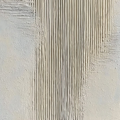 Serene Stria – Wabi-Sabi Abstract Oil Painting, view 5