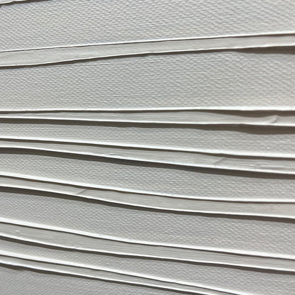Serene Lines – Wabi-Sabi Abstract Oil Painting, view 3