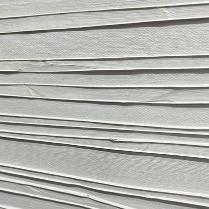 Serene Lines – Wabi-Sabi Abstract Oil Painting, view 5