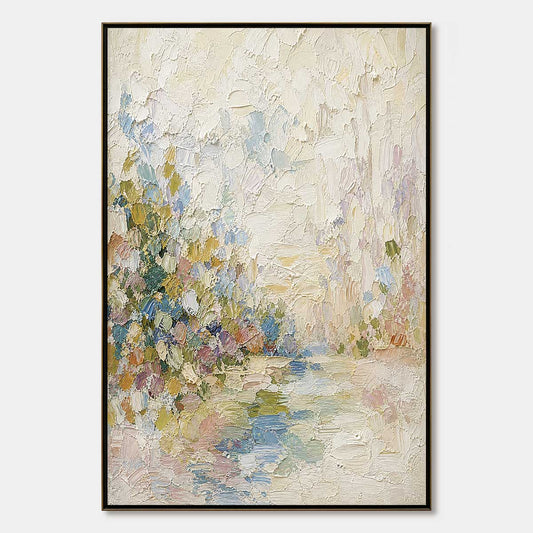 Serenity – Landscape Impasto Oil Painting, view 1