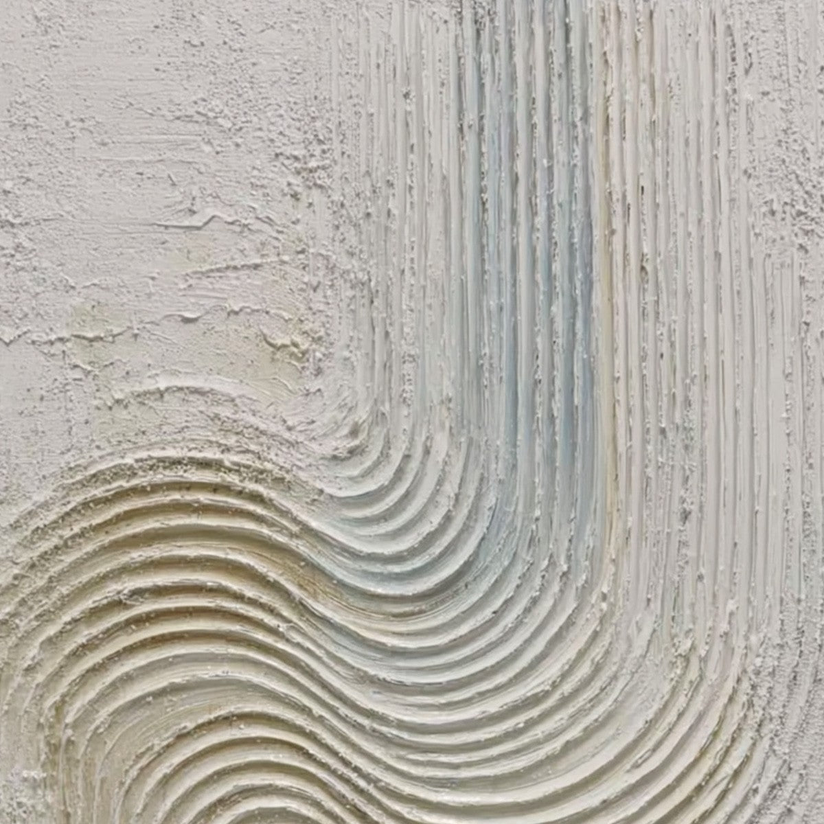 Silent Frequency – Wabi-Sabi Seascape Oil Painting, view 3