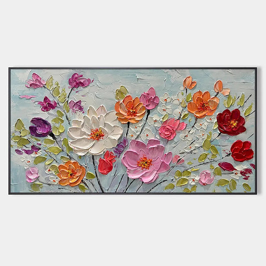 Spring Bouquet – Bouquet Impasto Painting, view 1
