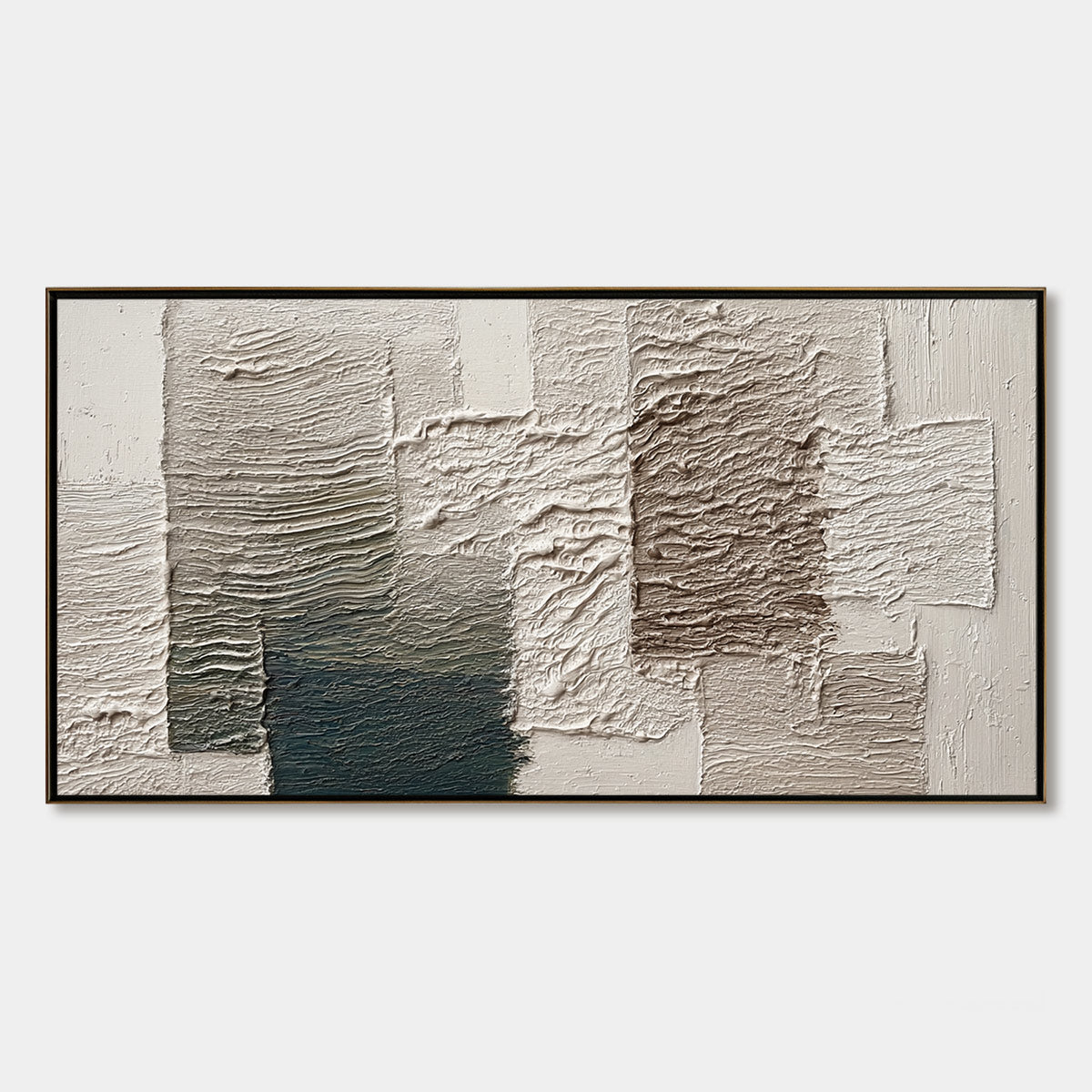 Strata – Wabi-Sabi Landscape Oil Painting, view 1
